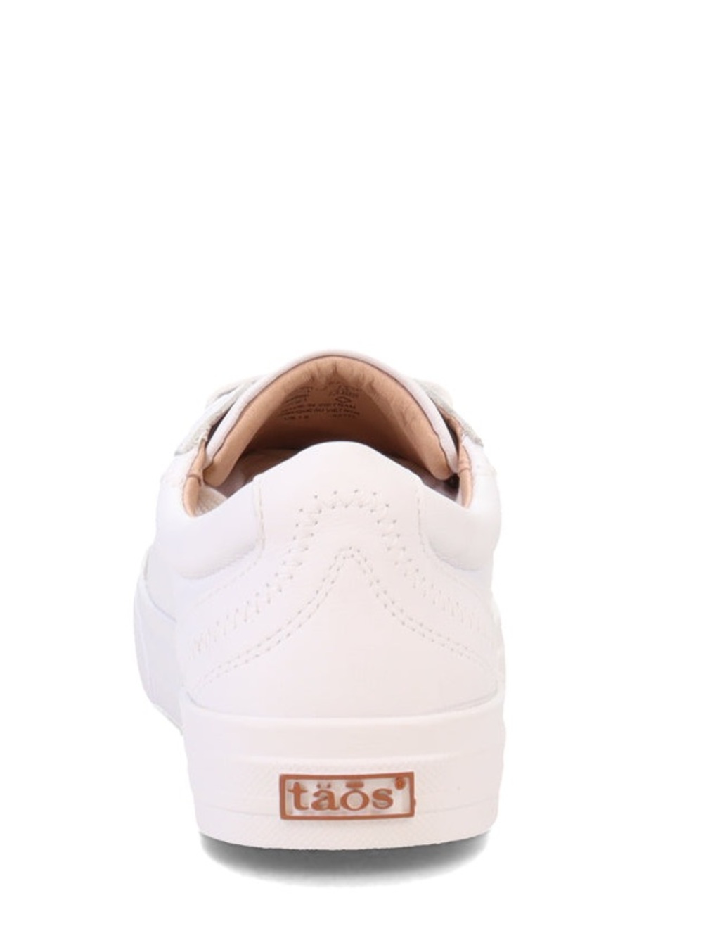 Taos Footwear Plim Soul Lux Leather Sneakers White 8.5 - Picture 4 of 13